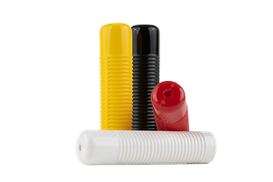 Industrial Grips Ribbed Grip 31.75mm (1-1/4") To Suit Tube Size 119.00mm Length Black