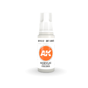 AK Interactive 11002 Offwhite 17ml 3rd Gen. Acrylic Model Paint