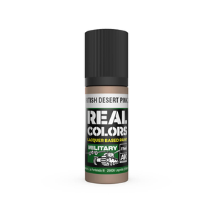 AK Interactive RC871 Bristish Desert Pink ZI 17ml Real Colours Lacquer Paint