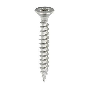 Timco 3.5 x 30 (6 x 1" 1/4) Countersunk Pozi, Woodscrew Stainless Steel A2 (304), 35030CLASS