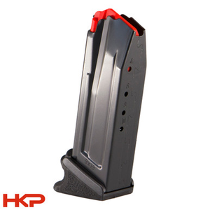 HK VP9SK, P30SK Magazine - 9mm - 10 Round - Extended Finger Rest - Red Follower