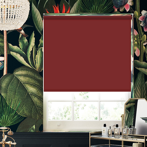 Orion (Blackout), Deep Carmine - Twist&Fit Roller Blind