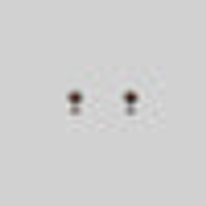 SCORN. Tiny Garnet Stud Earrings - Silver - Silver