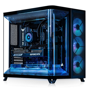 AWD-IT AIR 5400 Ryzen 7 7800X3D RTX 5080 16GB Desktop PC for Gaming