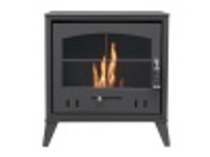 OKO S4 Bio Ethanol Stove in Charcoal Grey