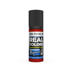 AK Interactive RC811 Signal Red RAL 3020 17ml Real Colours Lacquer Paint