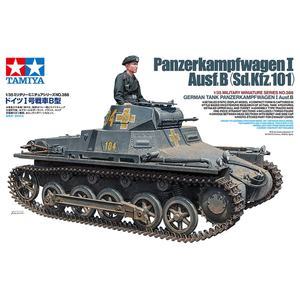 Tamiya 35388 Panzer Panzerkampfwagen I Ausf.B German Tank 1:35 Model Kit