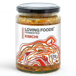 Organic Live Fermented Kimchi (Loving Foods) 475g