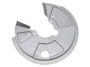 Rear disc mudshield - Galvanised - LH