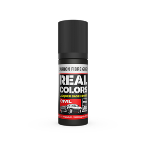 AK Interactive RC829 Carbon Fibre Grey 17ml Real Colours Lacquer Paint