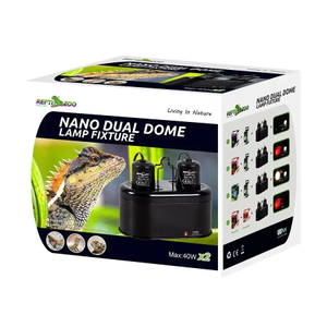 ReptiZoo Nano Dual Dome Lamp Fixture