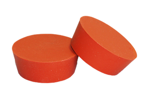 Silicone Stoppers 4.75mm Major Diameter 1.57mm Minor Diameter Natural