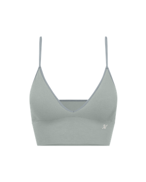 The TencelTM Seamless Bralette - Storm Grey (XL)