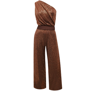 Lady Luck Copper Sequin Jumpsuit (S)