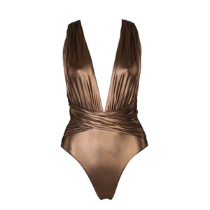 Rachel One Piece Metallic Bronze (S)
