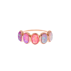Rose Gold Opal Ombre Candy Band (N 1/2 (UK))