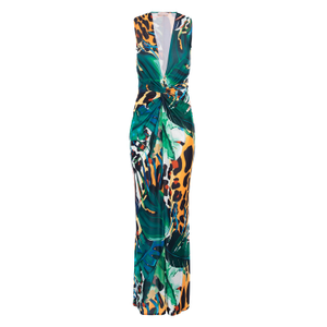 Mallorca Sleeveless Maxi Dress In Amazon (M/L)