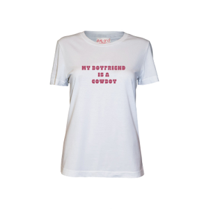 Margot My Boyfriend Is A Cowboy Tee (M)