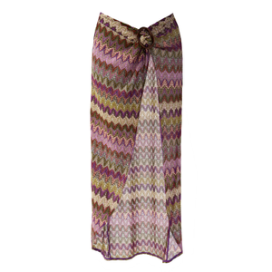 Nocturnal Sky Broderie Beach Sarong (L)
