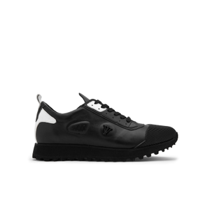 Moskros Black Nappa Leather Men's Sneaker (11 UK)