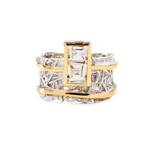Verina White Topaz Ring (O 1/2 (UK))