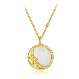 Iah Mother Shell Pearl Necklace