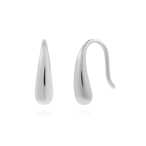 Silver Teardrop Earrings