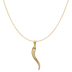 Italian Horn Necklace (20")