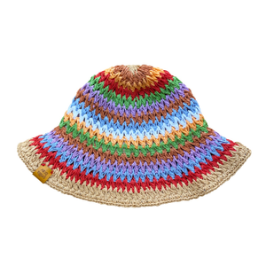 Striped Straw Hat Gabi