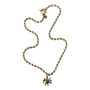 Sofia Mini Gold Eye Necklace
