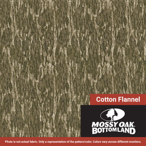 Cotton Flannel - Mossy Oak New Bottomland - 58-59"