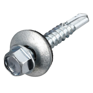 5.5mm x 32mm Light Washered Hexagon Head Self Drilling Screws (Pack of 100)