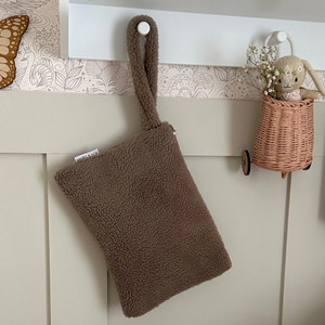 Mabel & Fox - Teddy Pouch - Ash Brown