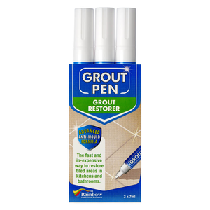 Grout Pens 5mm Triple Pack - White