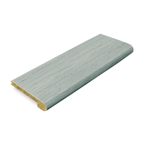 Granite Grey Strand Woven Bamboo 10mm Stair Nosing 