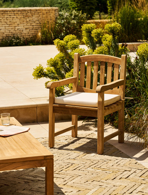 Malvern Armchair - Teak, Natural