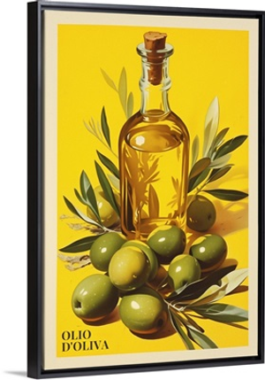 Olive Oil - Food Advertising Poster