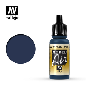 Vallejo Model Air - Dark Mediter. Blue 18ml Model Paint 71313