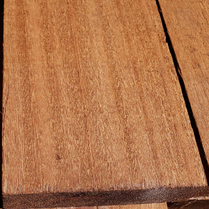 Brazilian Apitong, Angelim Pedra Kiln Dried Rough Board 2x10 Full Sawn +1/4" / -0"