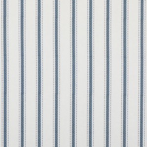 Printed Ticking Stripe Fabric Lining Navy