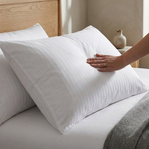 200TC Sateen Stripe Microfibre Pillowcases