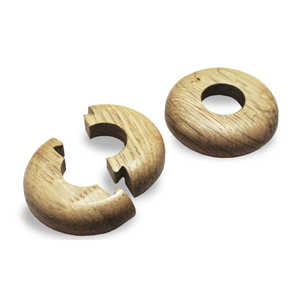 Natural Oak Pipe Cover x 2