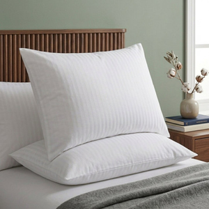 Sateen Stripe Microfibre Pillowcases