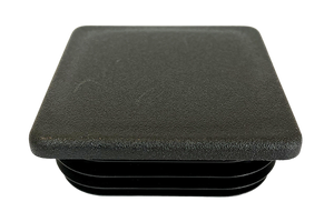 Square Tube Inserts 90.00mm x 90.00mm To Fit Tube Outside Dimensions (OD) 3.00 - 5.00mm Tube Wall Thickness (WT) Black