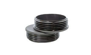 Round Tube inserts 88.90mm To Fit Tube Outside Dimension - Millimetres (OD) 1.80 - 4.00mm Tube Wall Thickness (WT) Black