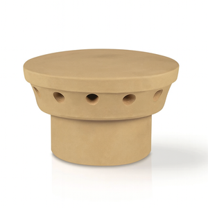 Redbank Buff Clay Flue Ventilator - 235mm Diameter