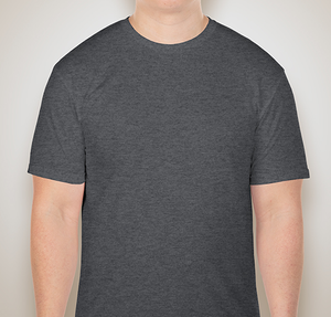 Gildan Softstyle Jersey T-shirt - Heather Dark Grey