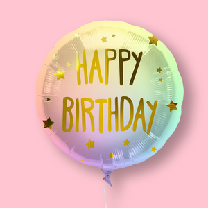 Moonpig Happy Birthday Stars Balloon