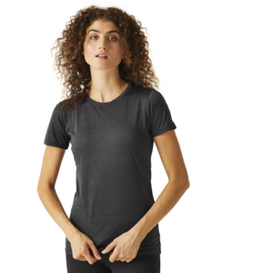 Regatta Womens Fingal Edition Short Sleeve T-Shirt - 12 / Black