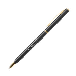 Logan Slim Pen with Gold Trim